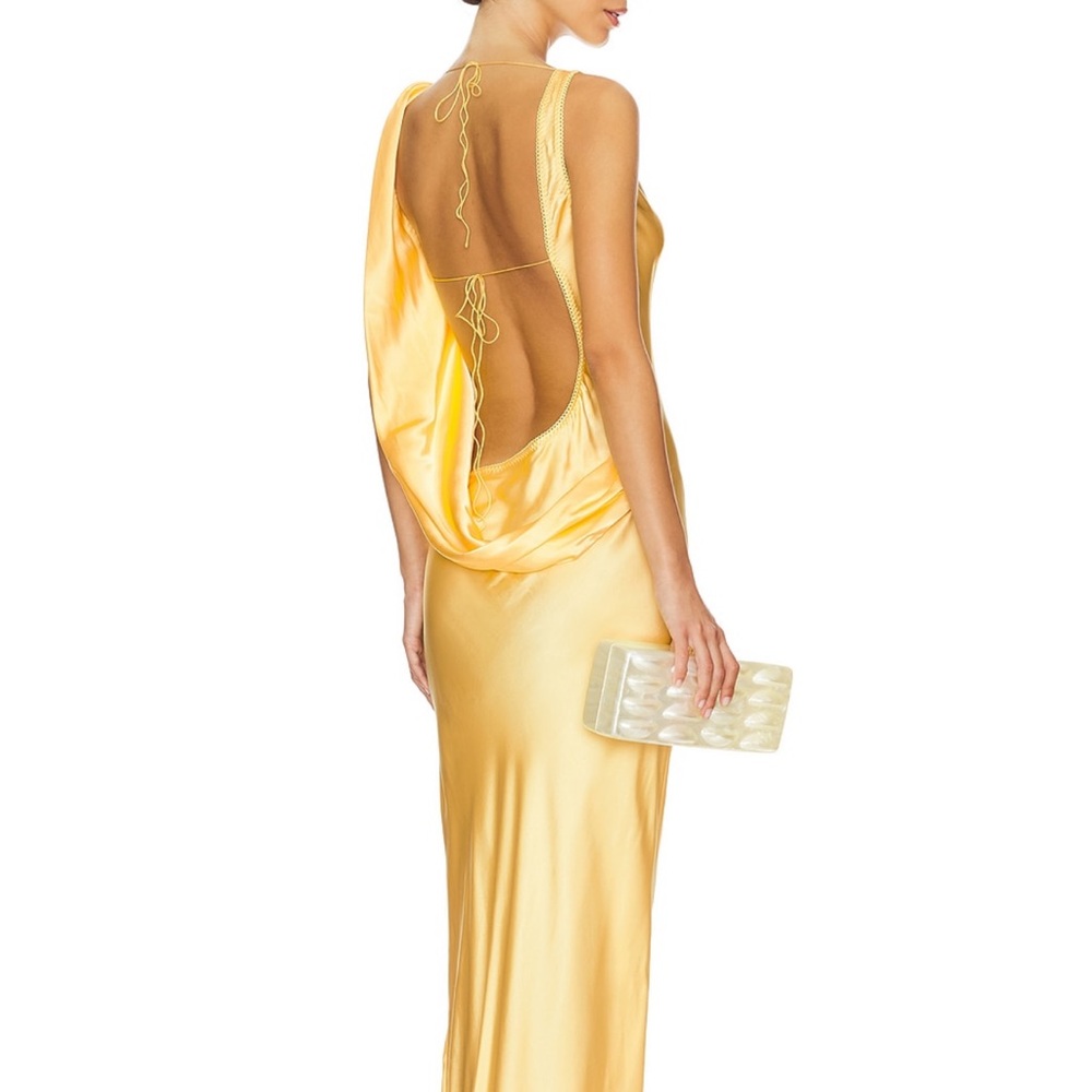 SOLD Anna October Yellow Gown